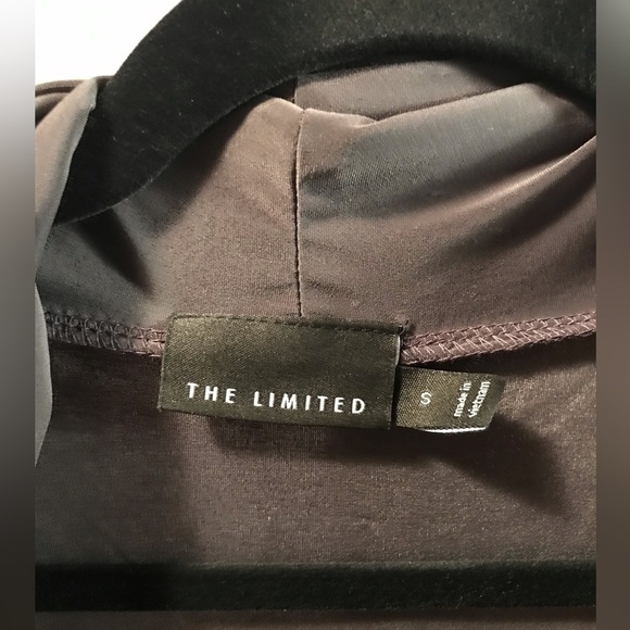 STUNNING SILVER SEXY SLEEVELESS FLIRTY TOP FROM THE LIMITED SZ S VERY VERSATILE - Picture 3 of 3